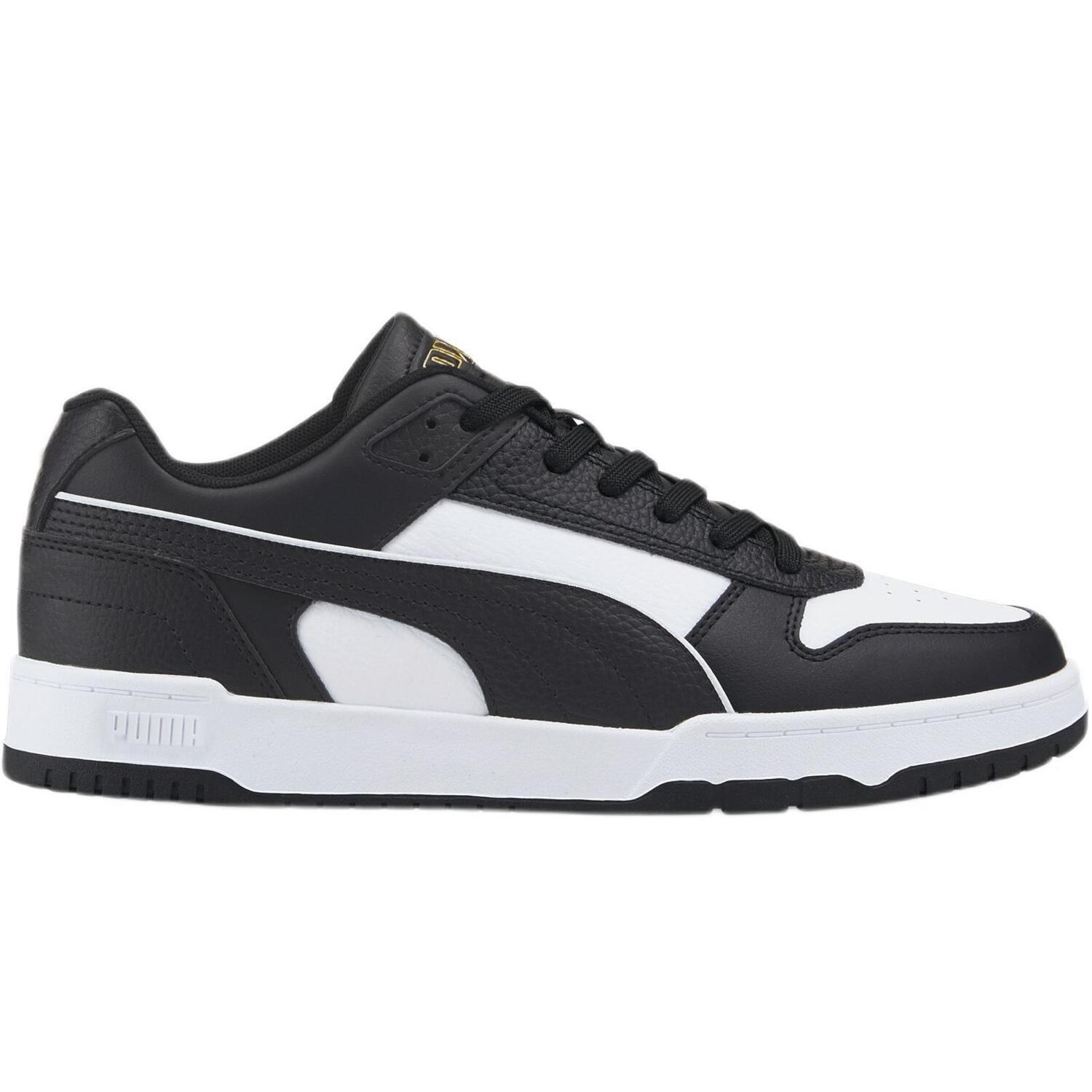 Кеды Puma RBD Game Low 386373-07 42 (8 UK) черно-белые фото 