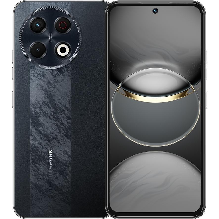Смартфон TECNO Spark 30 PRO (KL7) 8/128Gb Obsidian Edge фото 1