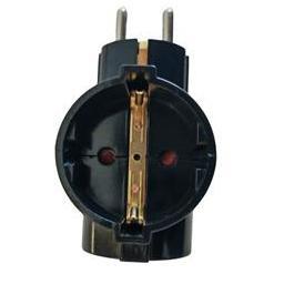 Сетевой адаптер 2E 3xТип F, 16A (2E-AD0103BK) фото 1