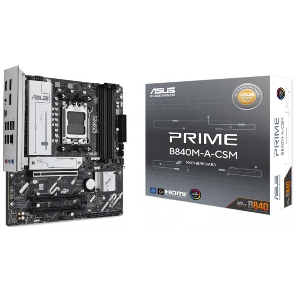 Акція на Материнcкая плата ASUS PRIME B840M-A-CSM (90MB1J10-M0EAYC) від MOYO