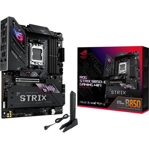 Акція на Материнcкая плата ASUS ROG STRIX B850-E GAMING WIFI (90MB1J60-M0EAY0) від MOYO