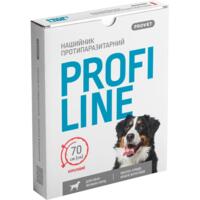 Ошейник для собак для больших пород инсектоакарицид ProVET Profiline коралловый 70 см