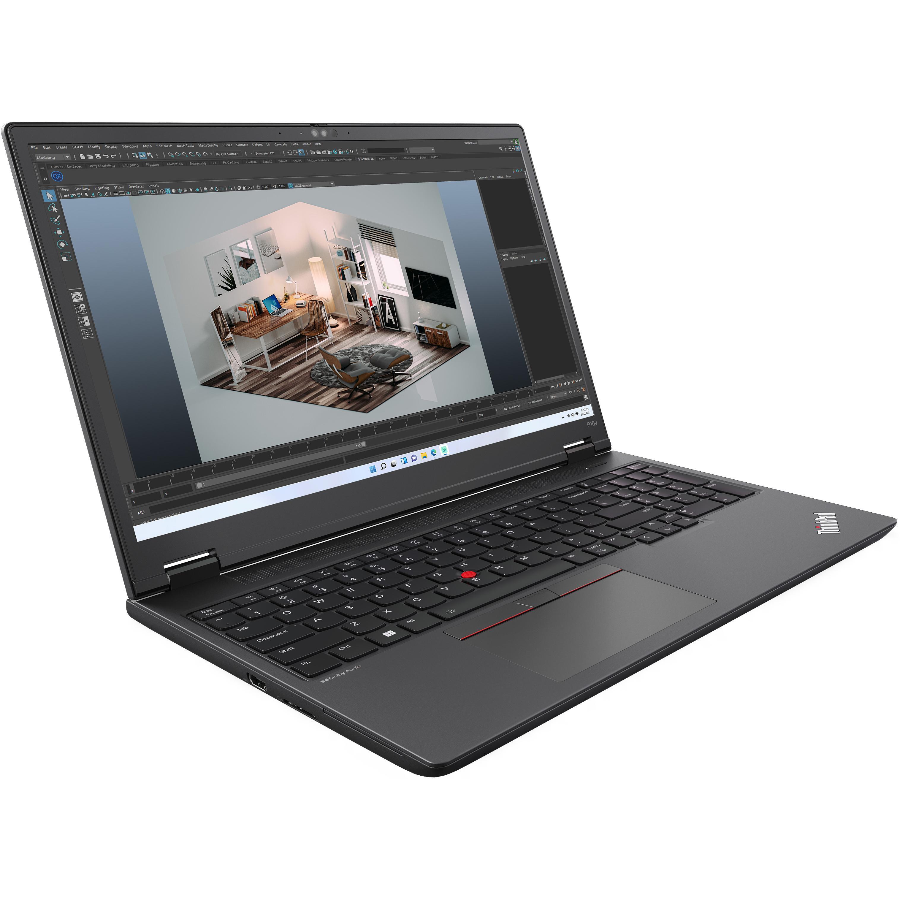 Ноутбук LENOVO ThinkPad P16v (21FFS02H3N)фото1
