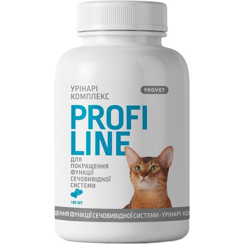 Витамины для котов ProVET Profiline Уринар комплекс для улучшения функции мочевыводящей системы 180 табл фото