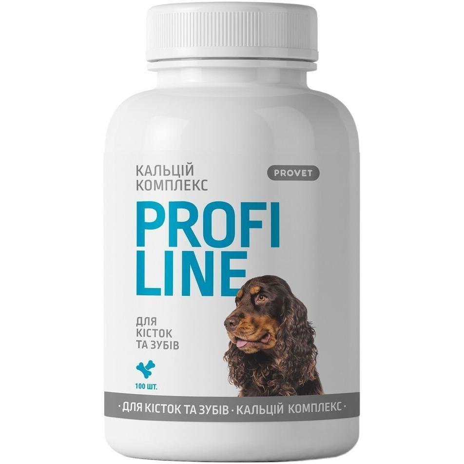 Витамины для собак ProVET Profiline Кальций комплекс для собак, для костей и зубов 100 табл фото 1