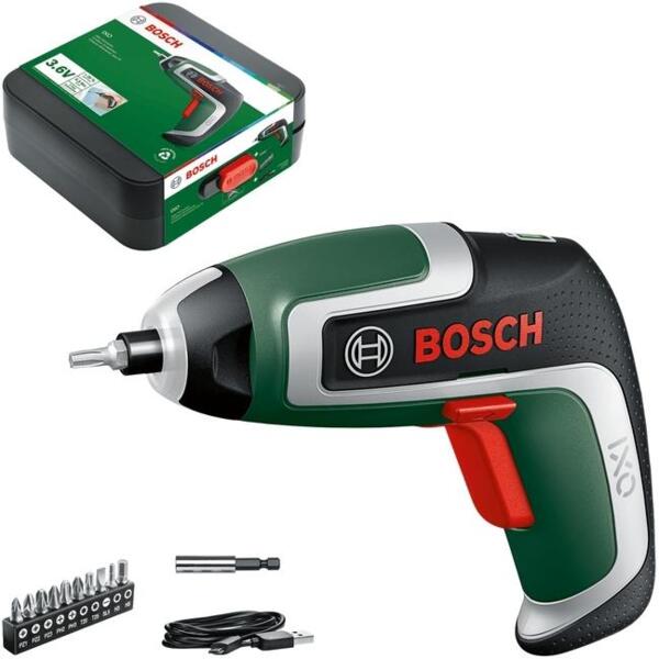 Отвертка аккумуляторная Bosch IXO 7 3.6В (0.603.9E0.020)