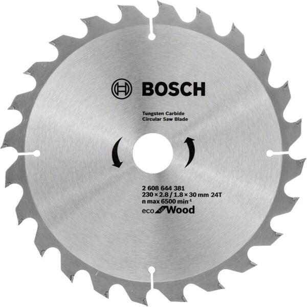 Диск пильный Bosch Eco for Wood 230x30-24T (2.608.644.381)