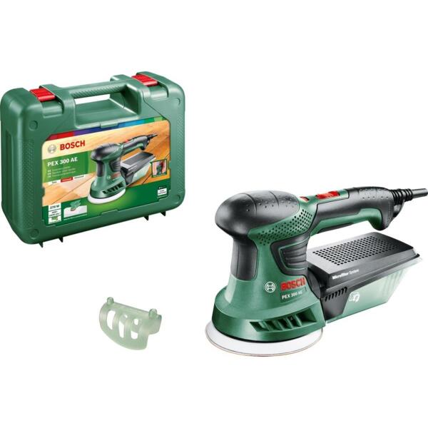 

Шлифмашина эксцентриковая Bosch PEX 300 AE 200Вт 125мм (0.603.3A3.000)