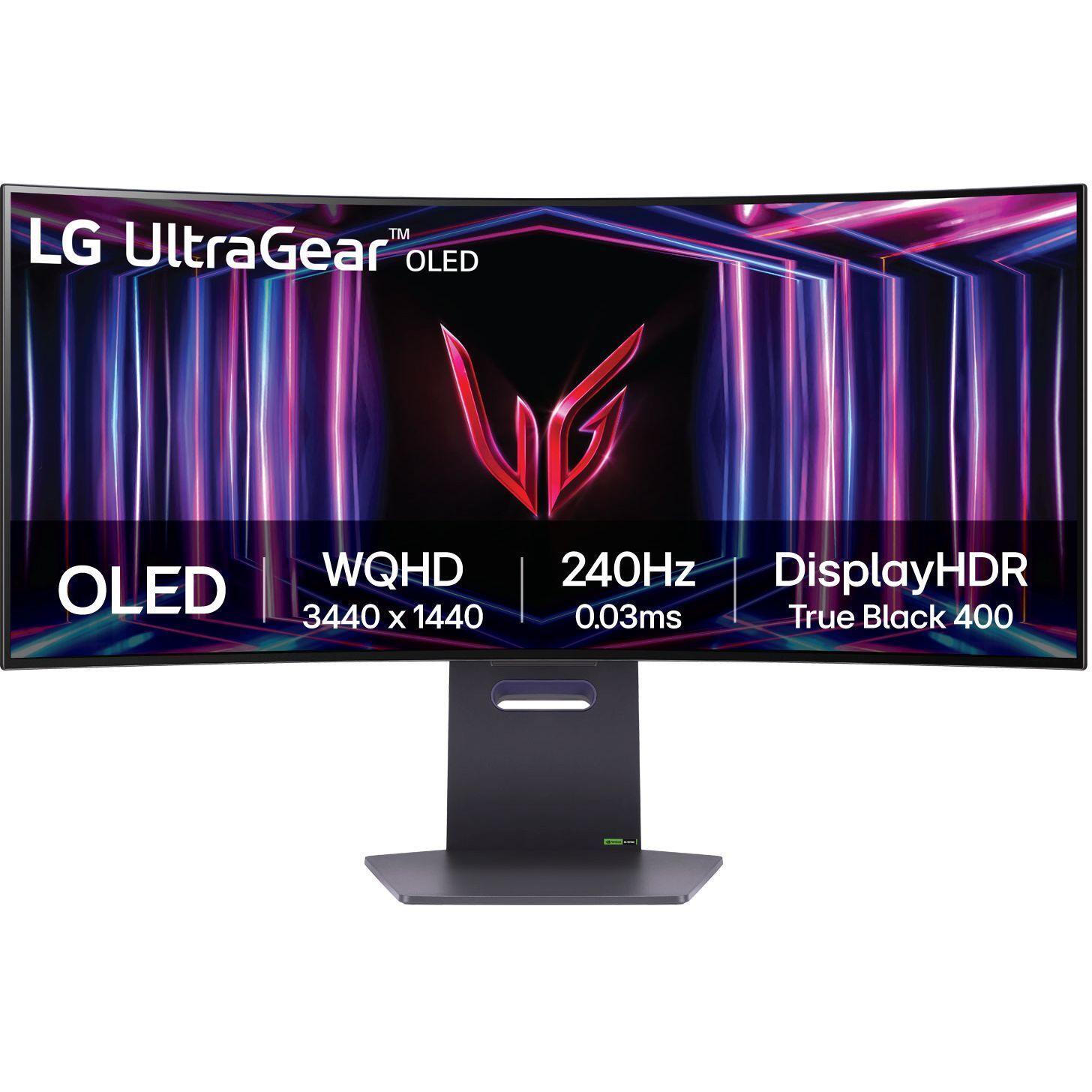 Монитор 34" LG UltraGear OLED 34GS95QE-B фото 1