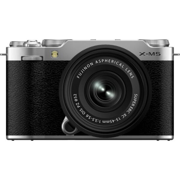 

Фотоаппарат FUJIFILM X-M5 + XC 15-45mm OIS PZ Silver (16900771)