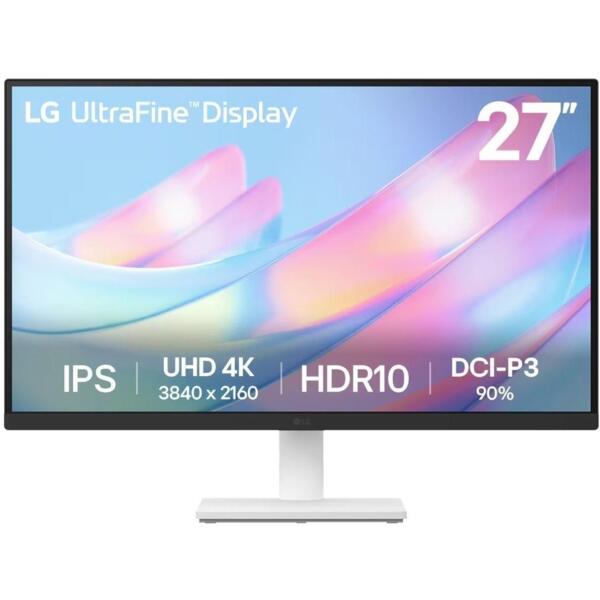 

Монитор 27" LG UltraFine 27US500-W (27US500-W.ADRZ)