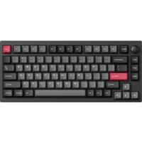 Клавиатура Lemokey P1 Pro 81Key, K Super Brown, WL/BT, QMK/VIA, Hot-Swap, EN/UKR, RGB, Knob, Carbon Black