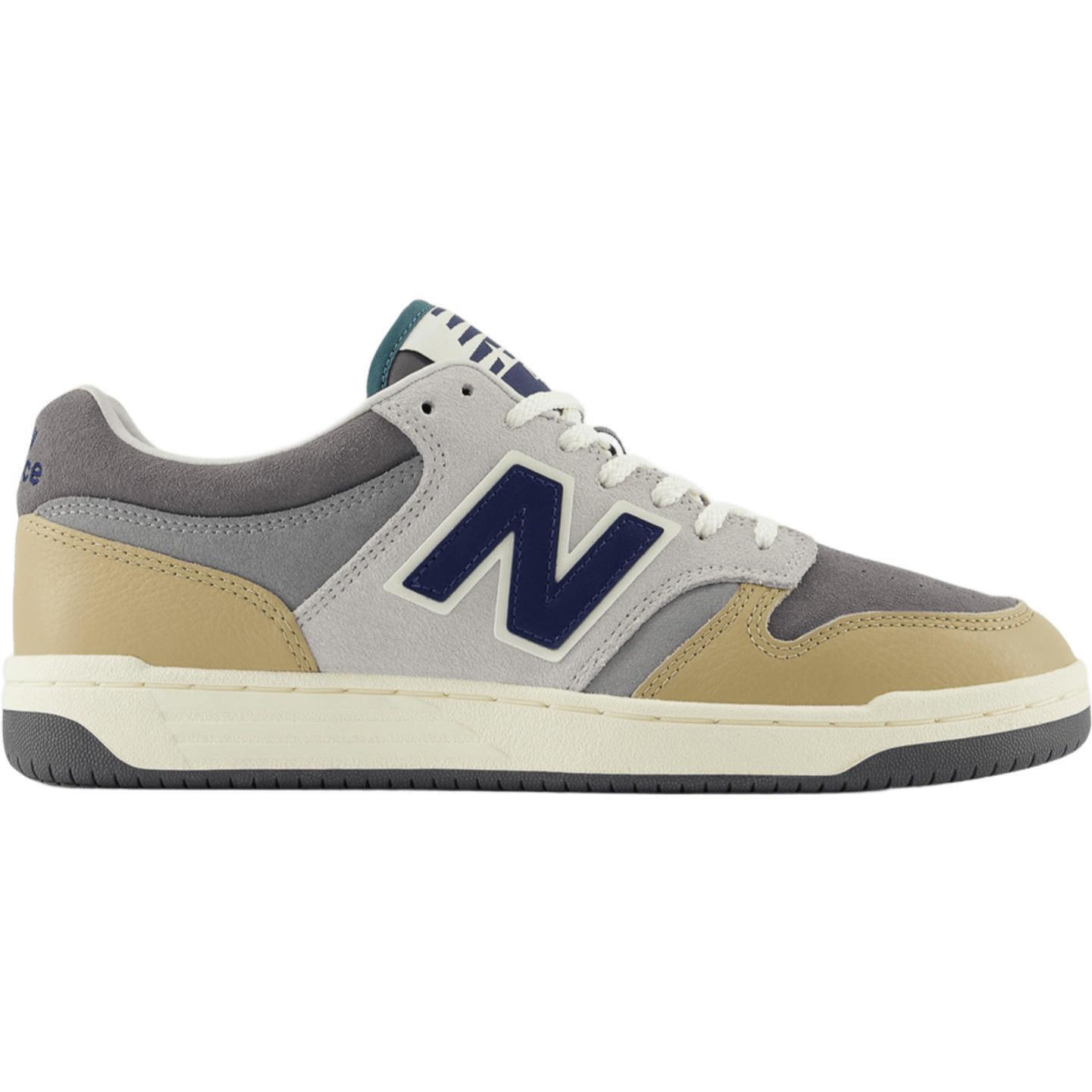 Кеды New Balance BB480 BB480LGB 43 (9,5 US) серо-коричневые фото 1