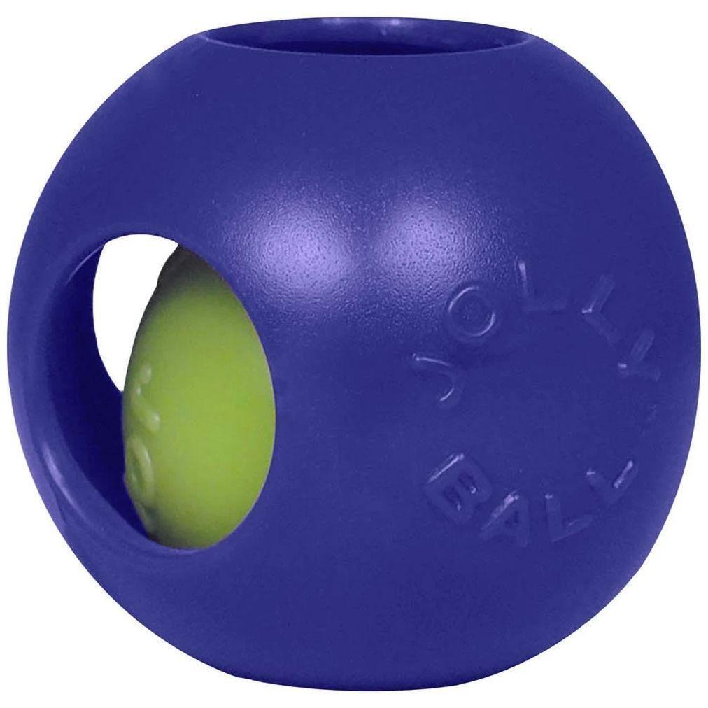 Игрушка для собак Jolly Pets Teaser Ball двойной мяч большой голубой (1508BL) фото 1