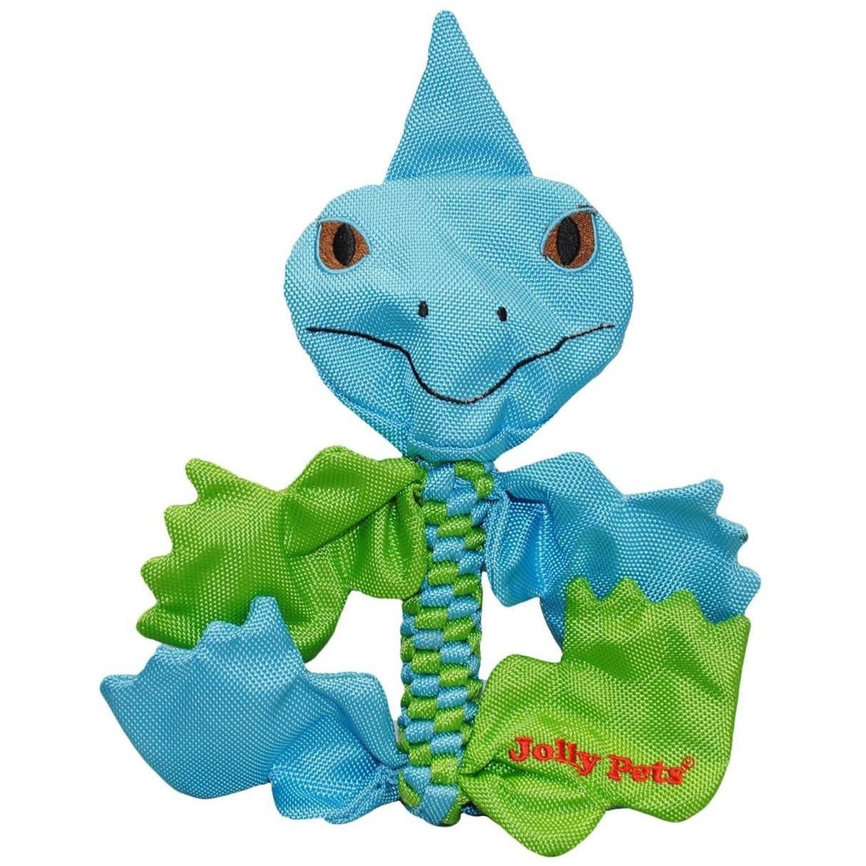 Игрушка для собак Jolly Pets пищалка хрустящая из нейлона средняя Игуана (FHI7) фото 1