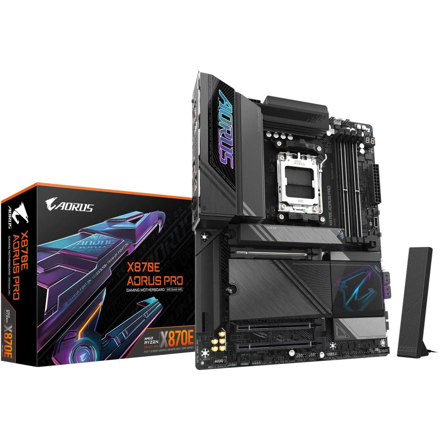 Материнская плата GIGABYTE X870E (X870E_AORUS_PRO) фото 