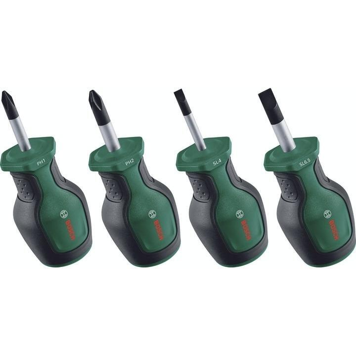 Набор коротких отверток Bosch 4 шт. (1.600.A03.2UJ) фото 1