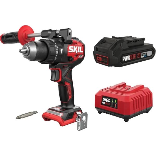 

Шуруповерт-дрель ударная аккумуляторная SKIL 3085 CA XP (CD1E3085CA+BC1E3110AA)