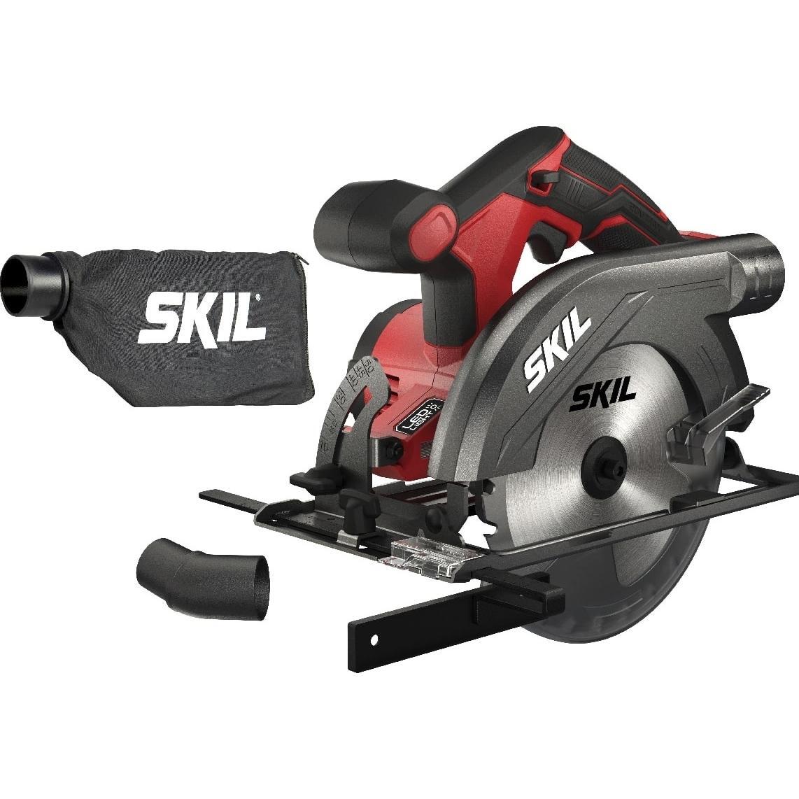 Пила дискова акумуляторна SKIL 3520 CA 20В 165х16мм 2.5кг без АКБ та ЗП (SW1E3520CA)фото1