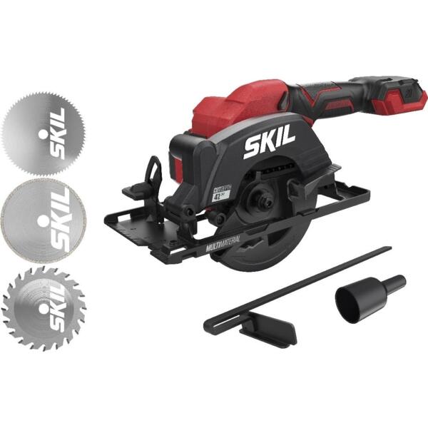 

Пила дисковая аккумуляторная SKIL 3540 CA Compact 20В 120мм 1.8кг без АКБ и ЗУ (SW1E3540CA)