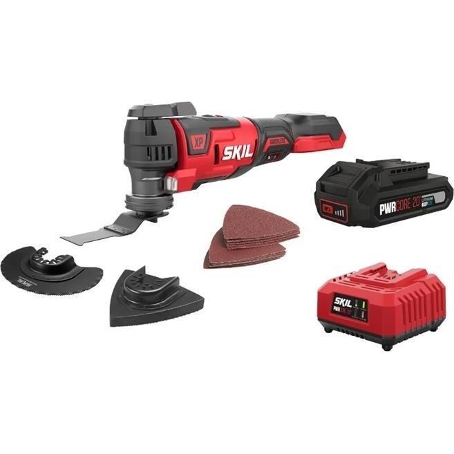 Багатофункціональний інструмент акумуляторний SKIL 3650 CB XP (MF1E3650CB+BC1E3110AA)фото1