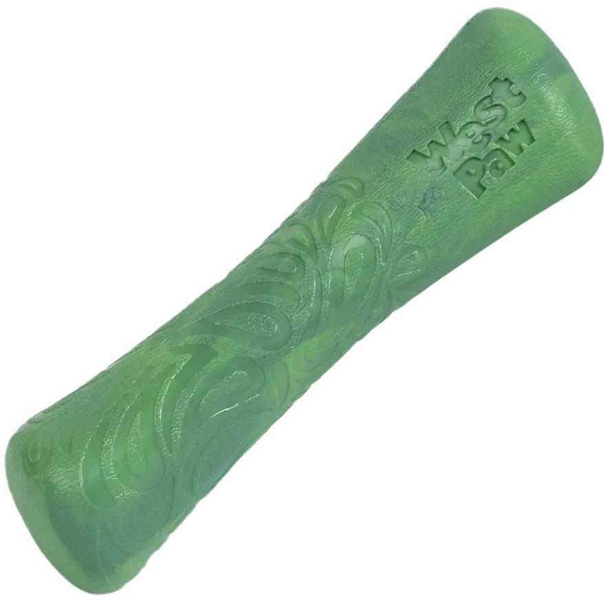 Игрушка для собак West Paw Drifty Small Дрифти кость маленькая изумрудная 15 см фото 1