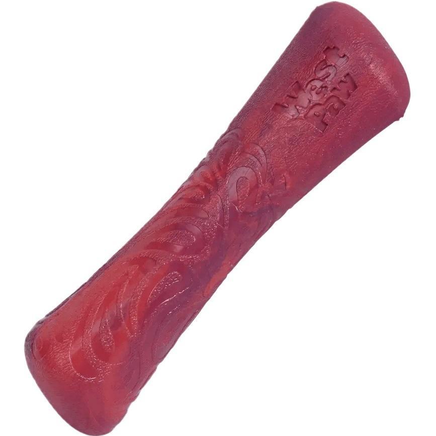 Игрушка для собак West Paw Drifty Small Дрифт кость маленькая красная 15 см фото 1