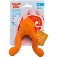 Игрушка для собак West Paw Tizzi Large Тиззи для лакомства большая оранжевая 18см