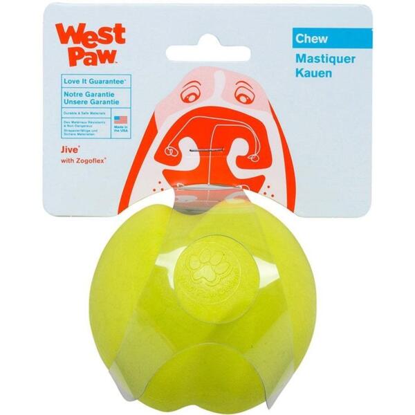 

Игрушка для собак West Paw Jive Large Джив мяч большой зеленый 8см