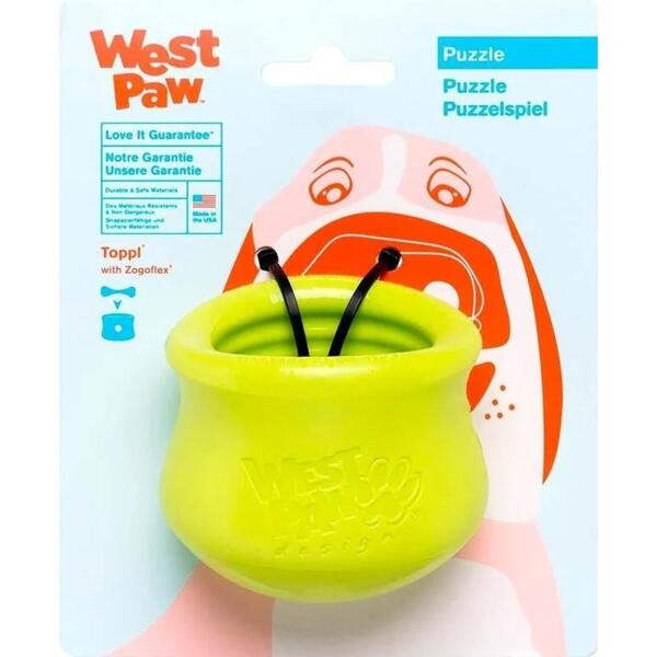 

Игрушка для собак West Paw Toppl XLarge Топпл для лакомства очень большой зеленый