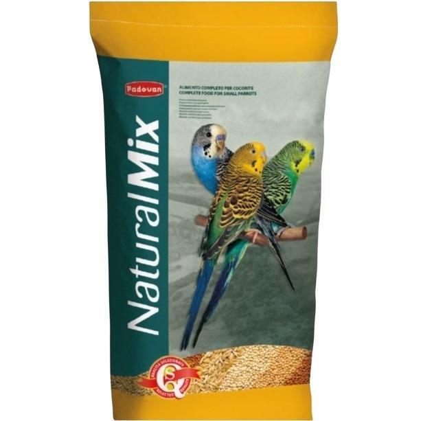 Корм для хвилястих папуг Padovan NatMix cocorite 20кгфото