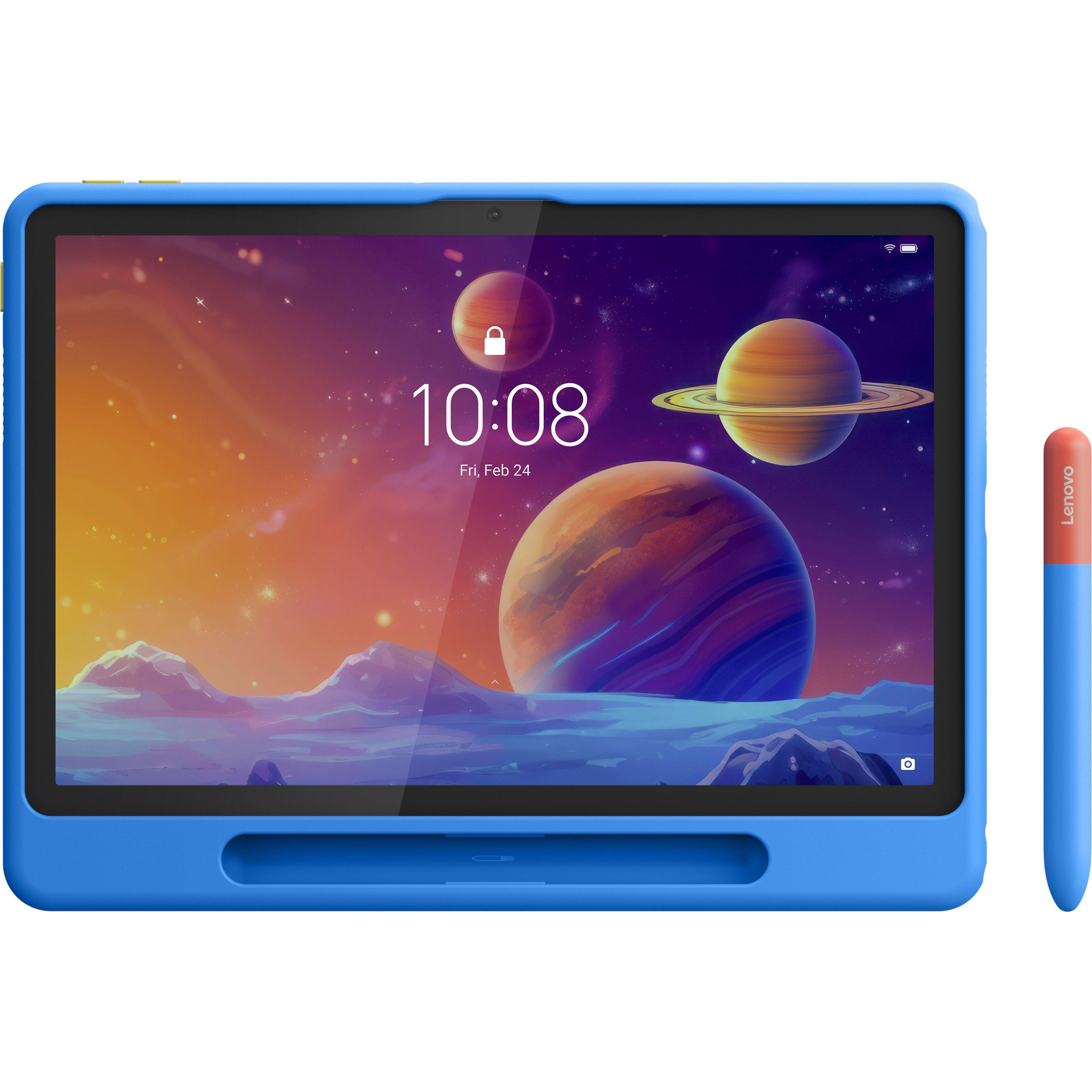 Планшет Lenovo Tab 4/128 WiFi Luna Grey + Kids Bumper&Pen (ZAEH0075UA)фото1