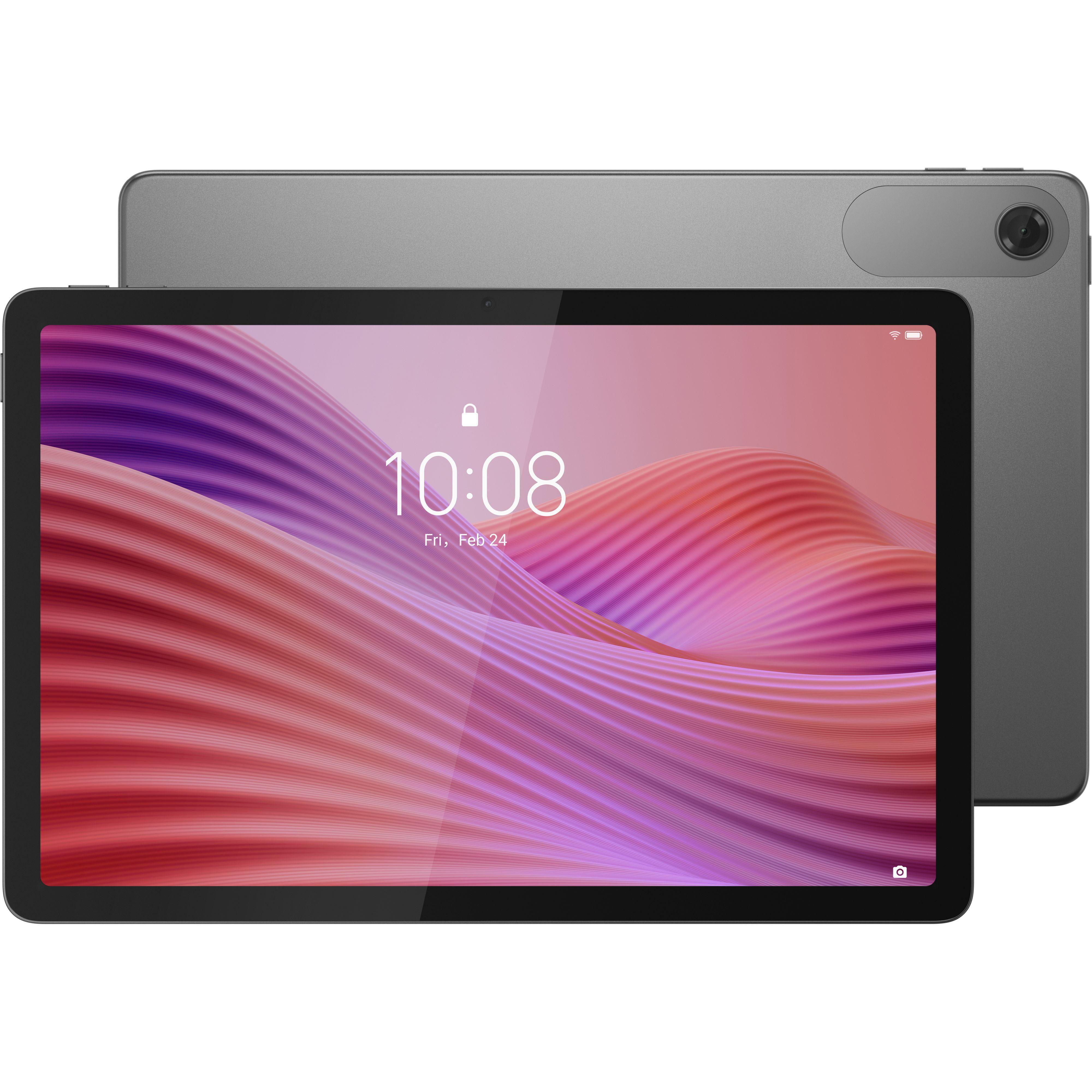 Планшет Lenovo Tab 4/128 LTE Luna Grey + Clear Case (ZAEJ0050UA)фото1