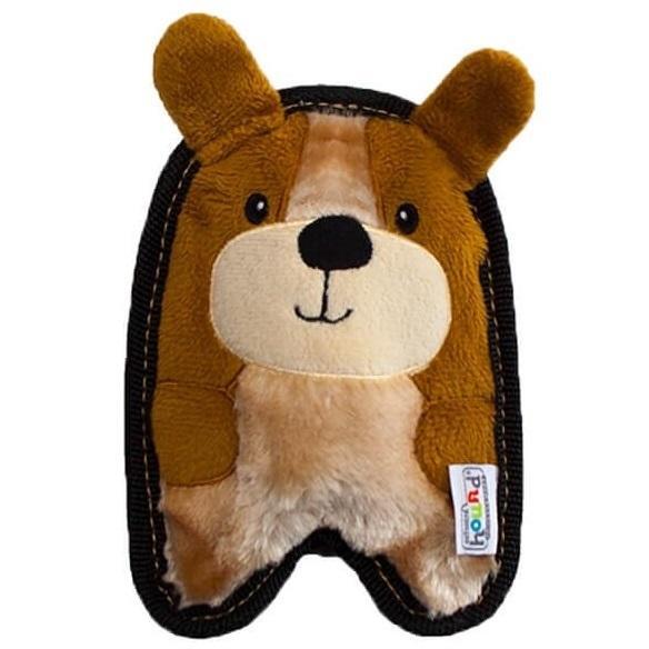 Іграшка-пищалка для собак Outward Hound Цуценя міні коричневефото1