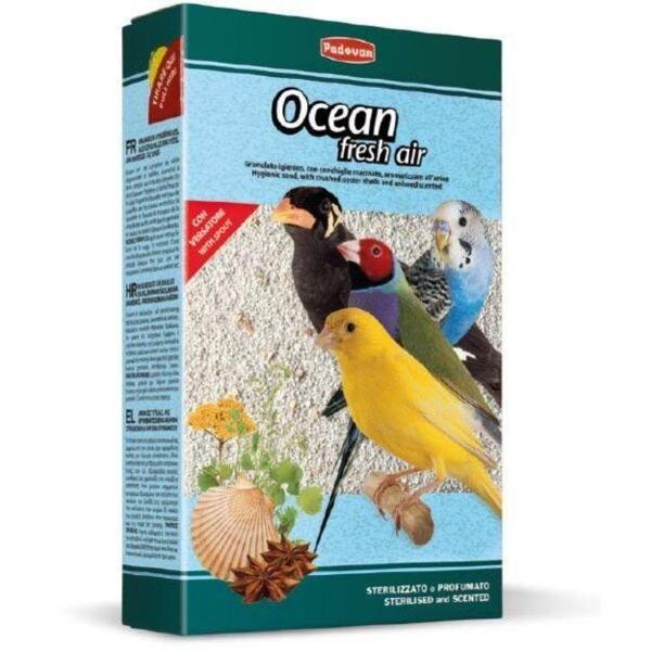 

Гигиенический наполнитель для птиц Padovan Ocean fresh air 1кг
