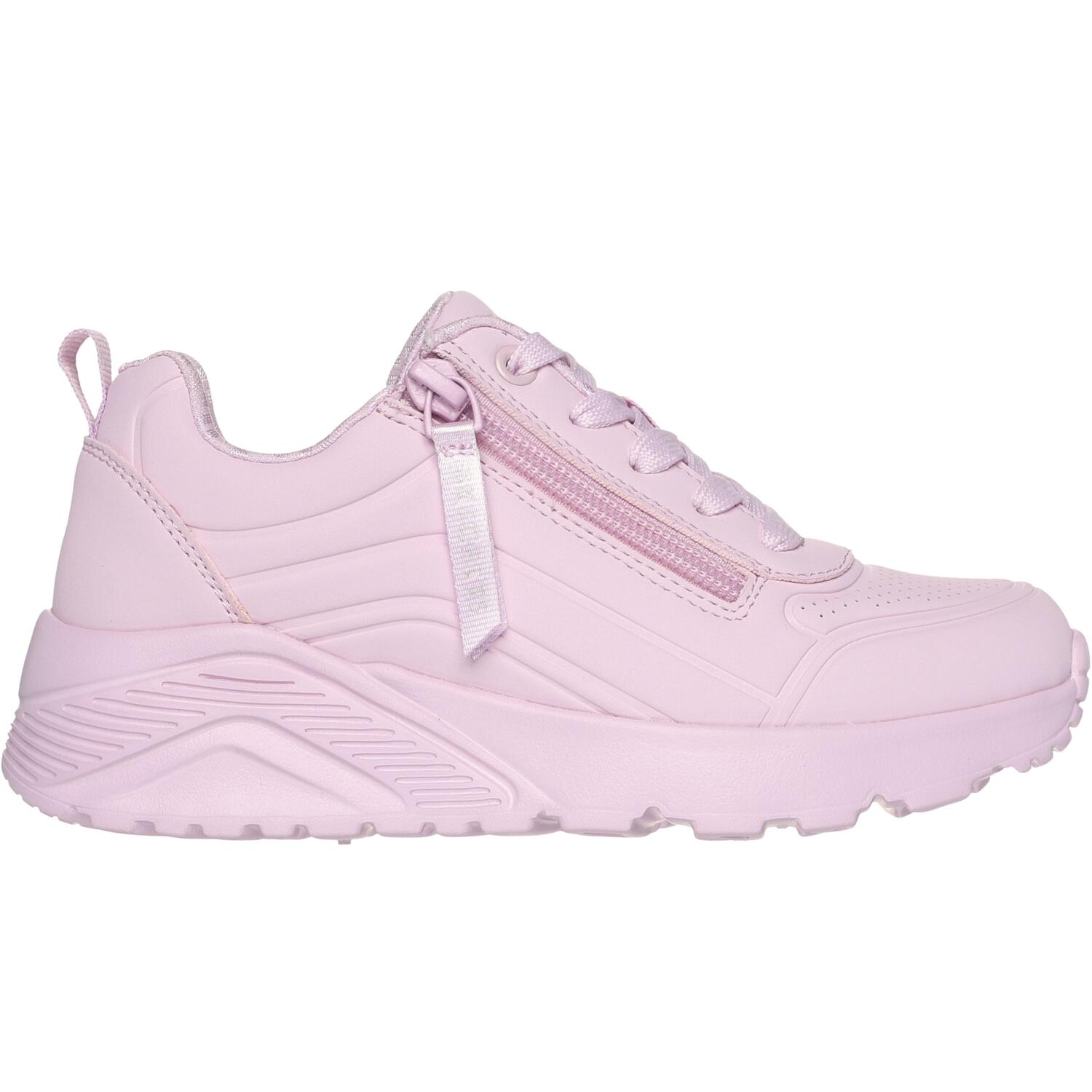 Кроссовки для девочек Skechers Uno Lite - Easy Zip 310387L LTPK 32 (1 US) розовые фото