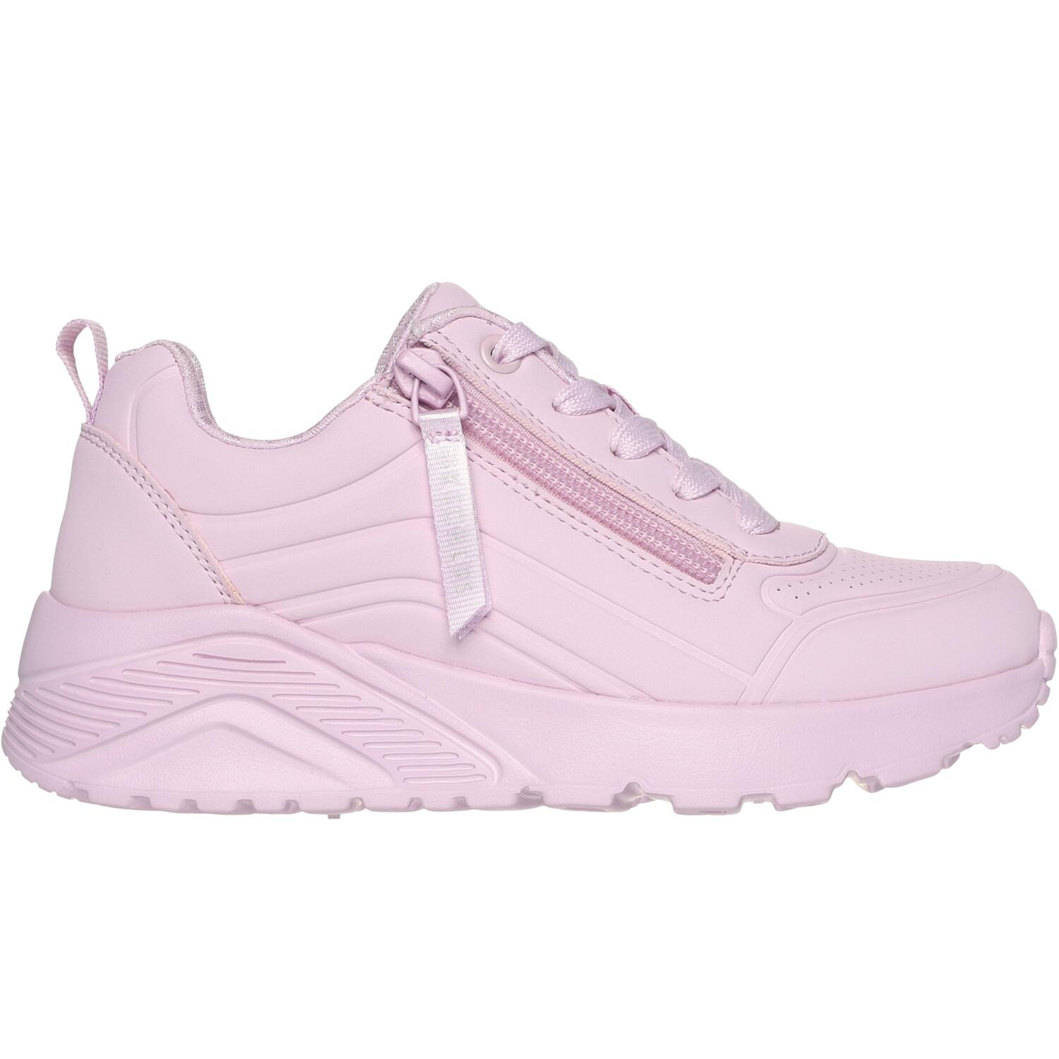 Кроссовки для девочек Skechers Uno Lite - Easy Zip 310387L LTPK 33 (1.5 US) розовые фото