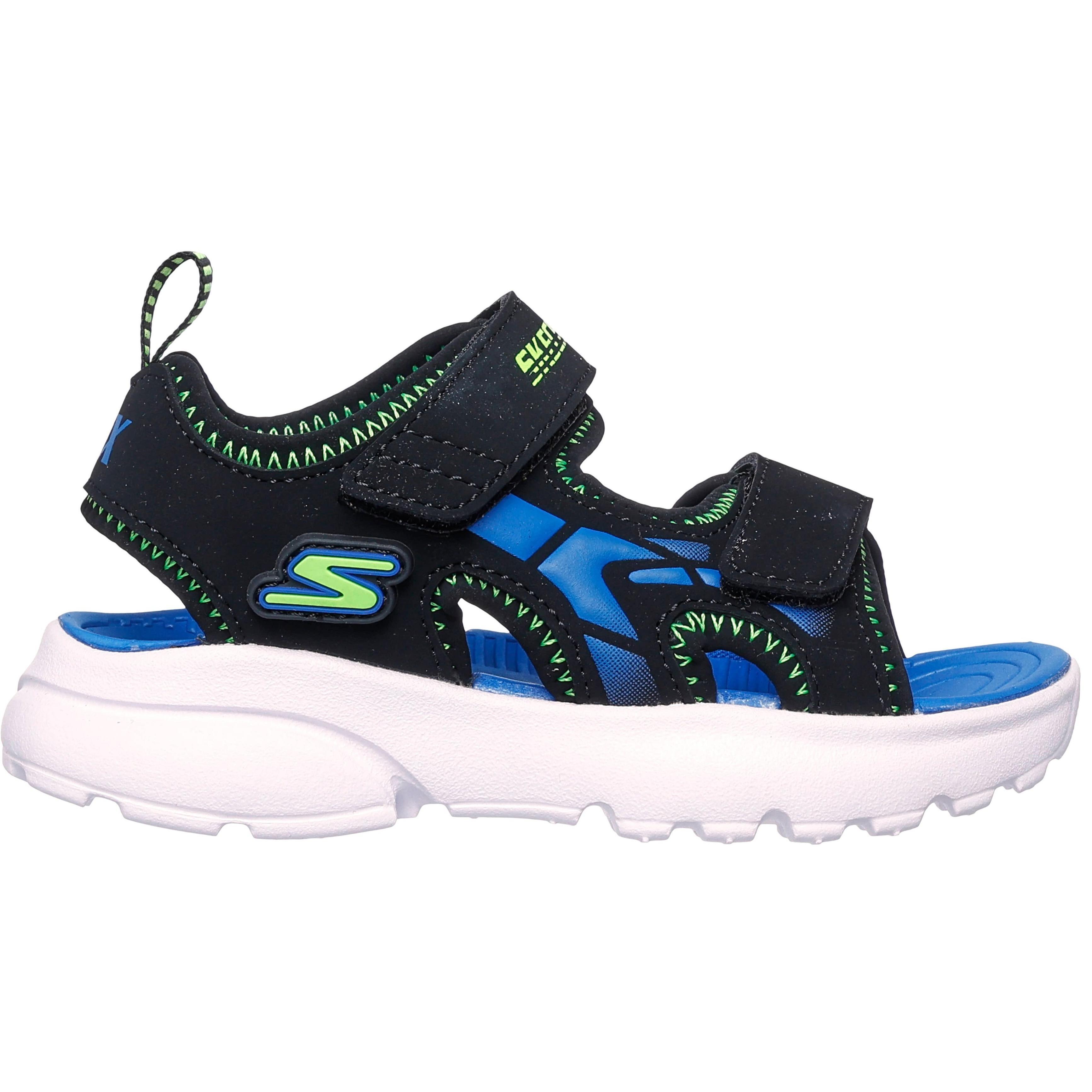Сандалі для хлопчиків Skechers Razor Splash - Aqua Buddies 406513N BBLM 24 (8 US) сині/чорніфото1