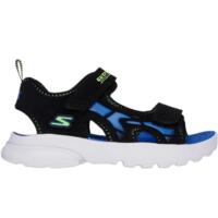 Сандали для мальчиков Skechers Razor Splash - Aqua Buddies 406513L BBLM 32 (1 US) черные