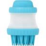 Щетка Dexas Scrubbuster с емкостью для шампуня голубая