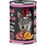 Вологий корм для дорослих собак Alpha Spirit Ham With Melon зі свининою та динею 400г