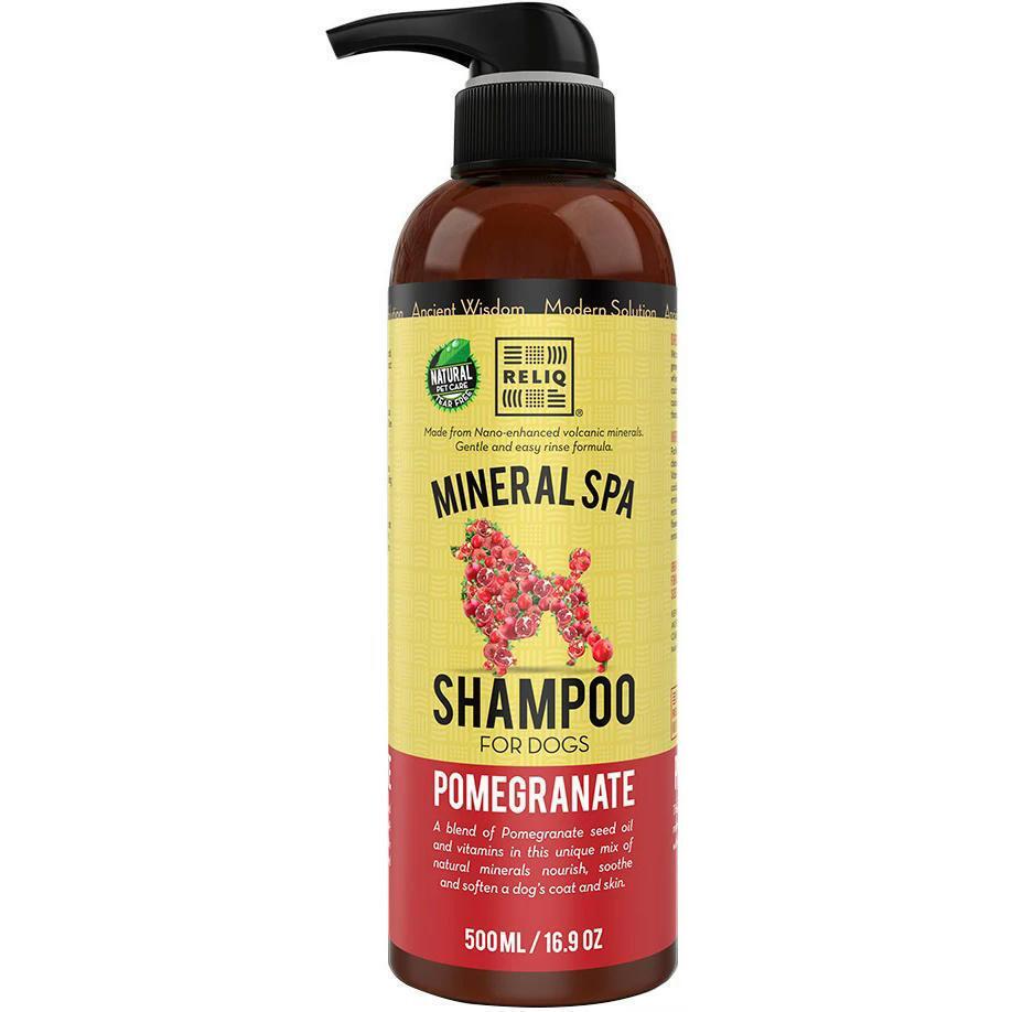 Шампунь для собак Reliq Mineral Spa Pomegranate Shampoo 500млфото