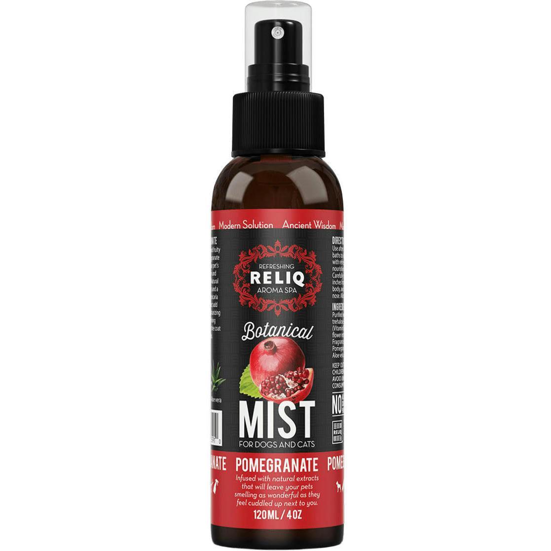 Спрей для собак Reliq Botanical Mist-Pomegranate с экстрактом граната 120мл фото 1