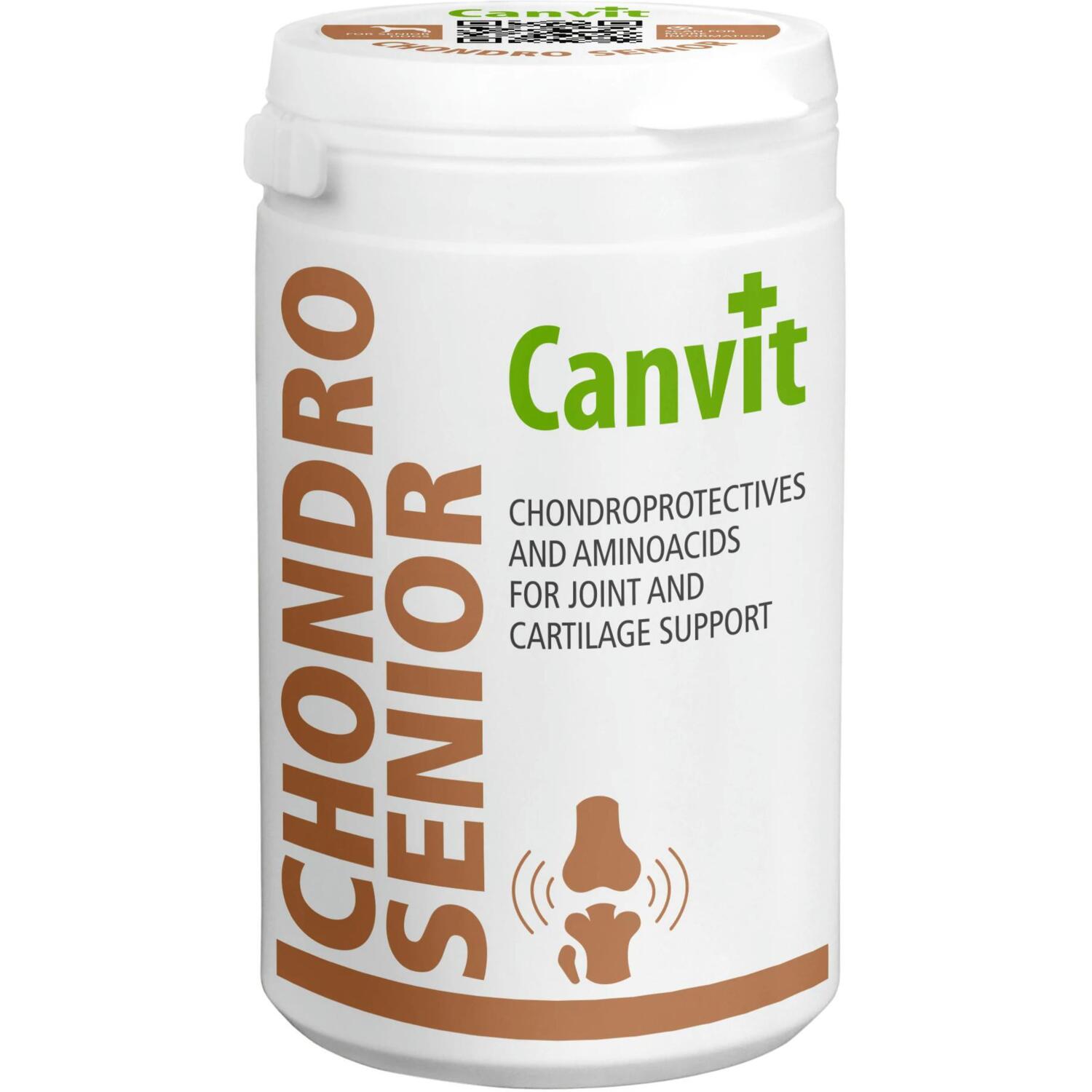Кормовая добавка для собак Canvit Chondro Senior для собак всех пород и размеров старше 7 лет 230g фото