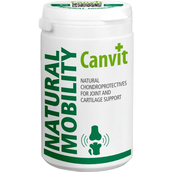 

Кормовая добавка для собак Canvit Natural Mobility для поддержания здоровья хрящей и суставов 230g