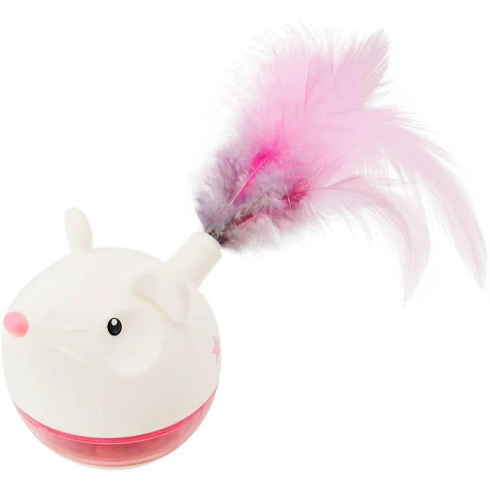 Игрушка для котов Nina Ottosson Мышь розовая фото 1