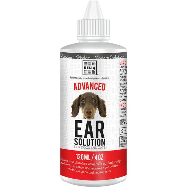 

Лосьон для собак Reliq Ear Solution для ухода за ушами 120мл