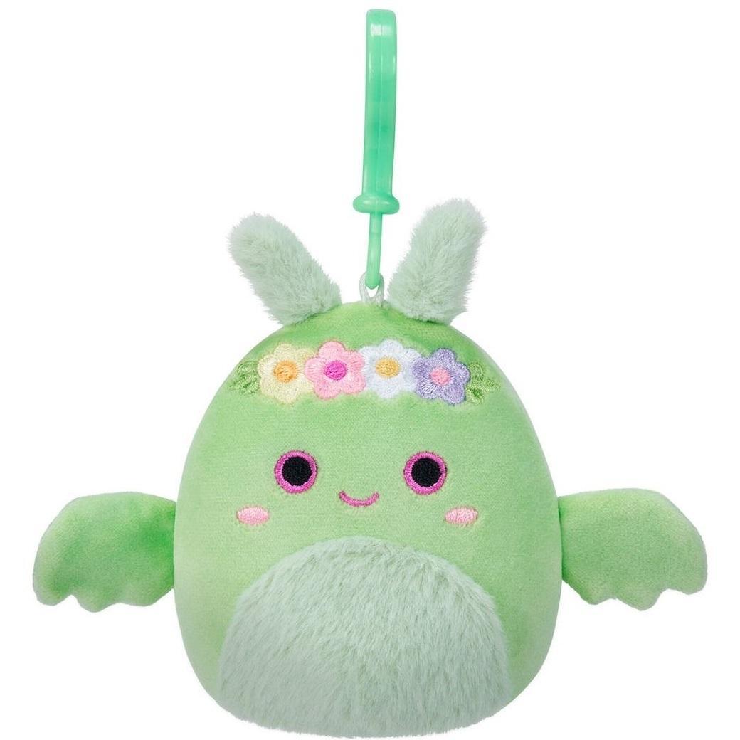 Мягкая игрушка на клипсе Squishmallows - Дракон Тов (9 см), (SQCP00217) фото 1