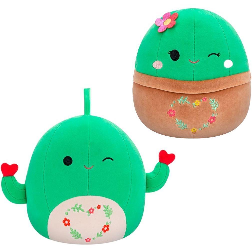 Мягкая игрушка Squishmallows - Друзья Кактусы (2 шт, 19 см), (SQVA00845) фото