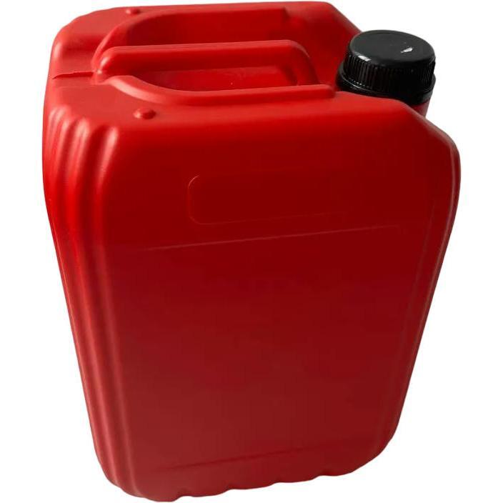 Канистра для топлива Poputchik пластиковая 20л красная с крышкой (4820238360198) фото 